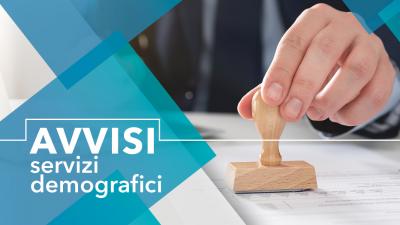 Aggiornamento Demografici - novità carta d'identità e permessi di soggiorno