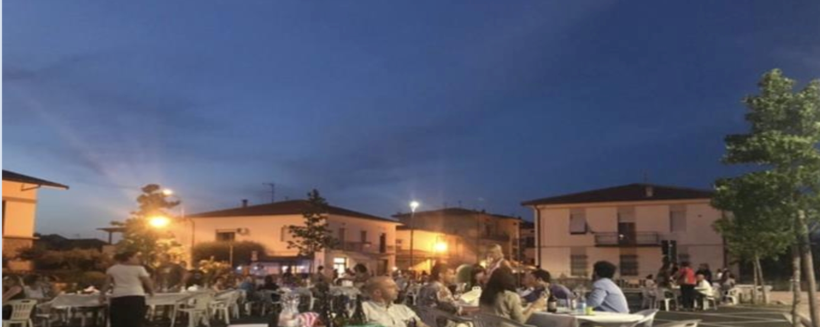 Ceniamo insieme - Piazza Nenni, Stabbia
