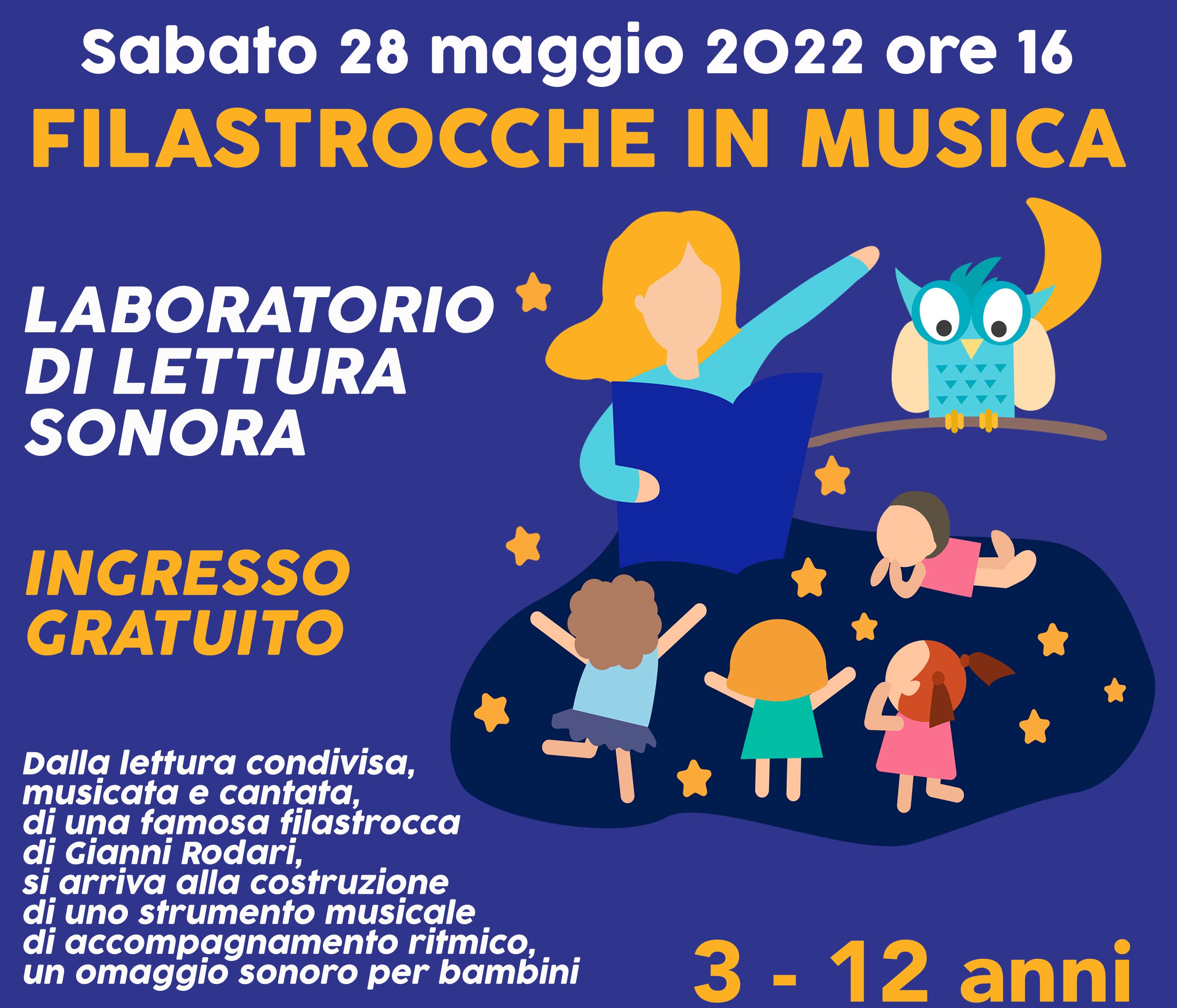 Laboratorio Gianni Rodari "Filastrocche in musica"