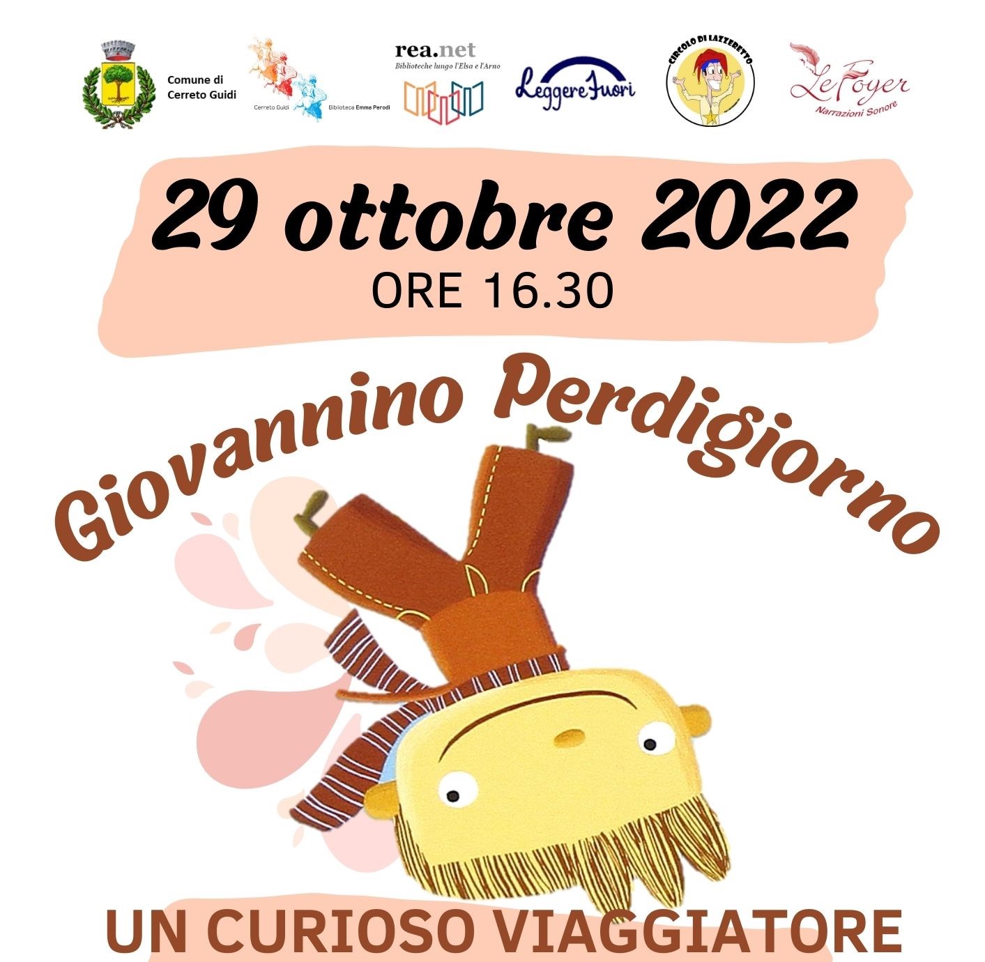 Spettacolo musicale "Giovannino Perdigiorno. Un curioso viaggiatore"