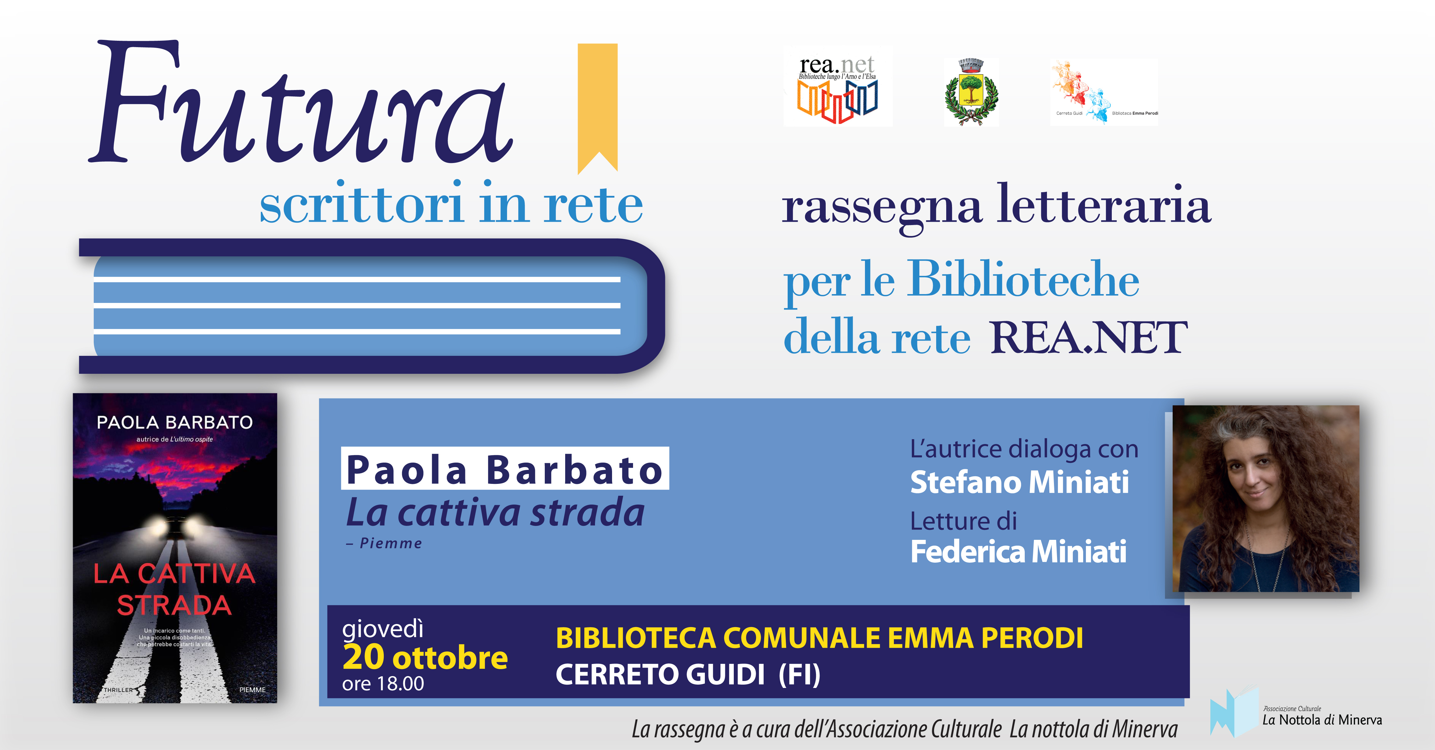 Presentazione del libro "La cattiva strada"