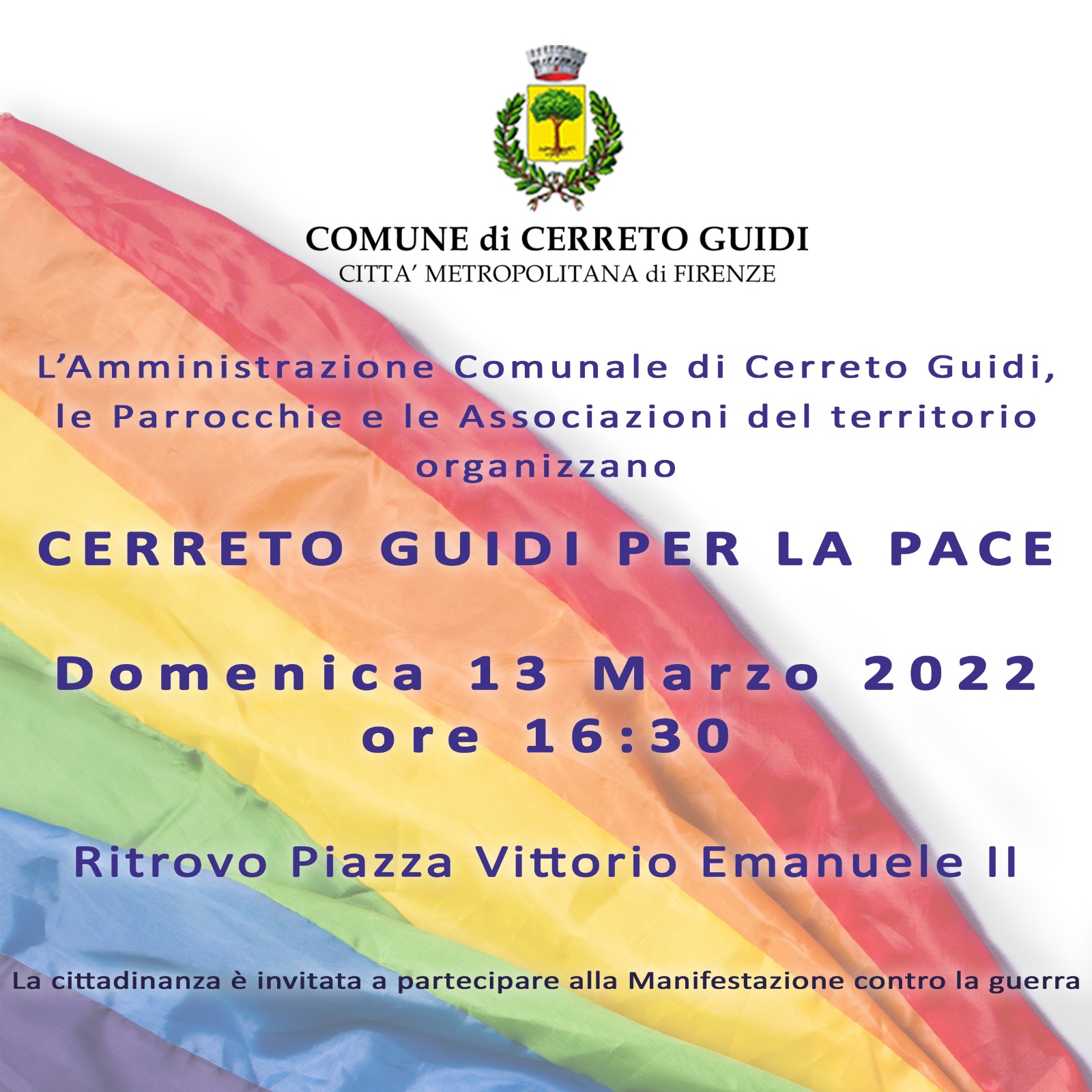 Evento "Cerreto Guidi per la pace"