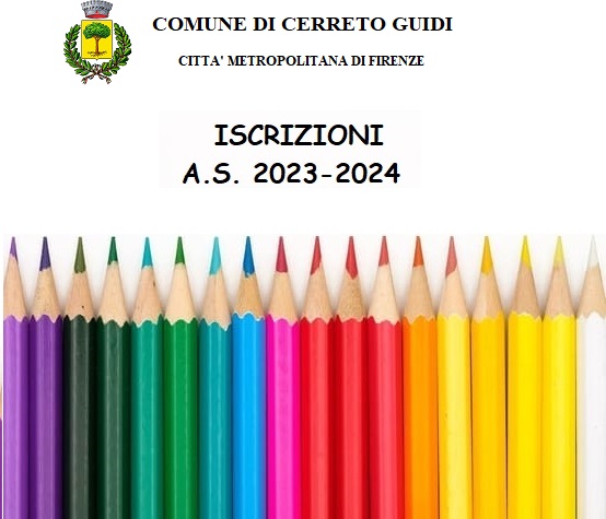 Iscrizioni scolastiche anno 2023-2024